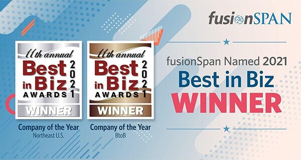 Wins Two In 2021 Best in Biz Awards