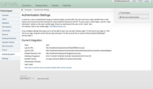 IMS SAML Config