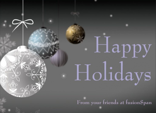Happy Holidays from fusionSpan