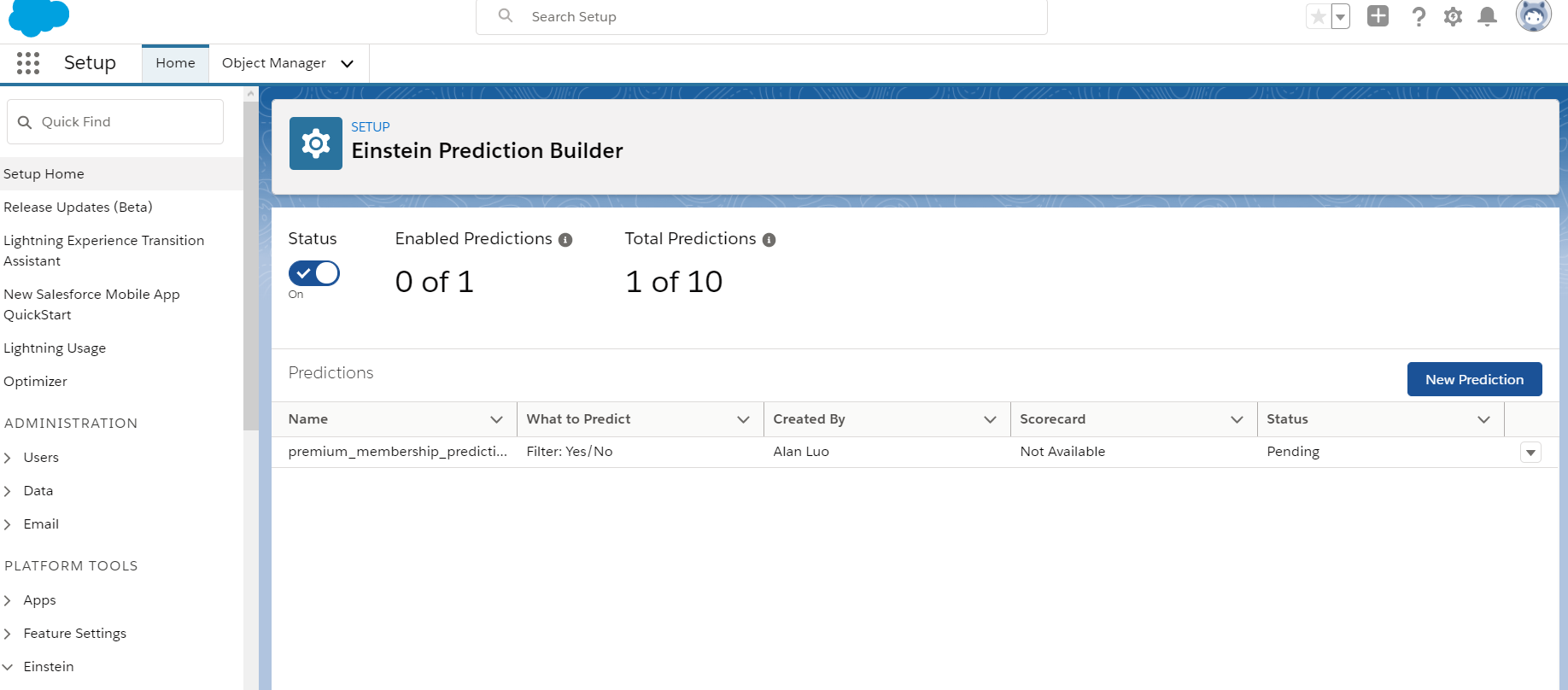 Building your Prediction Model