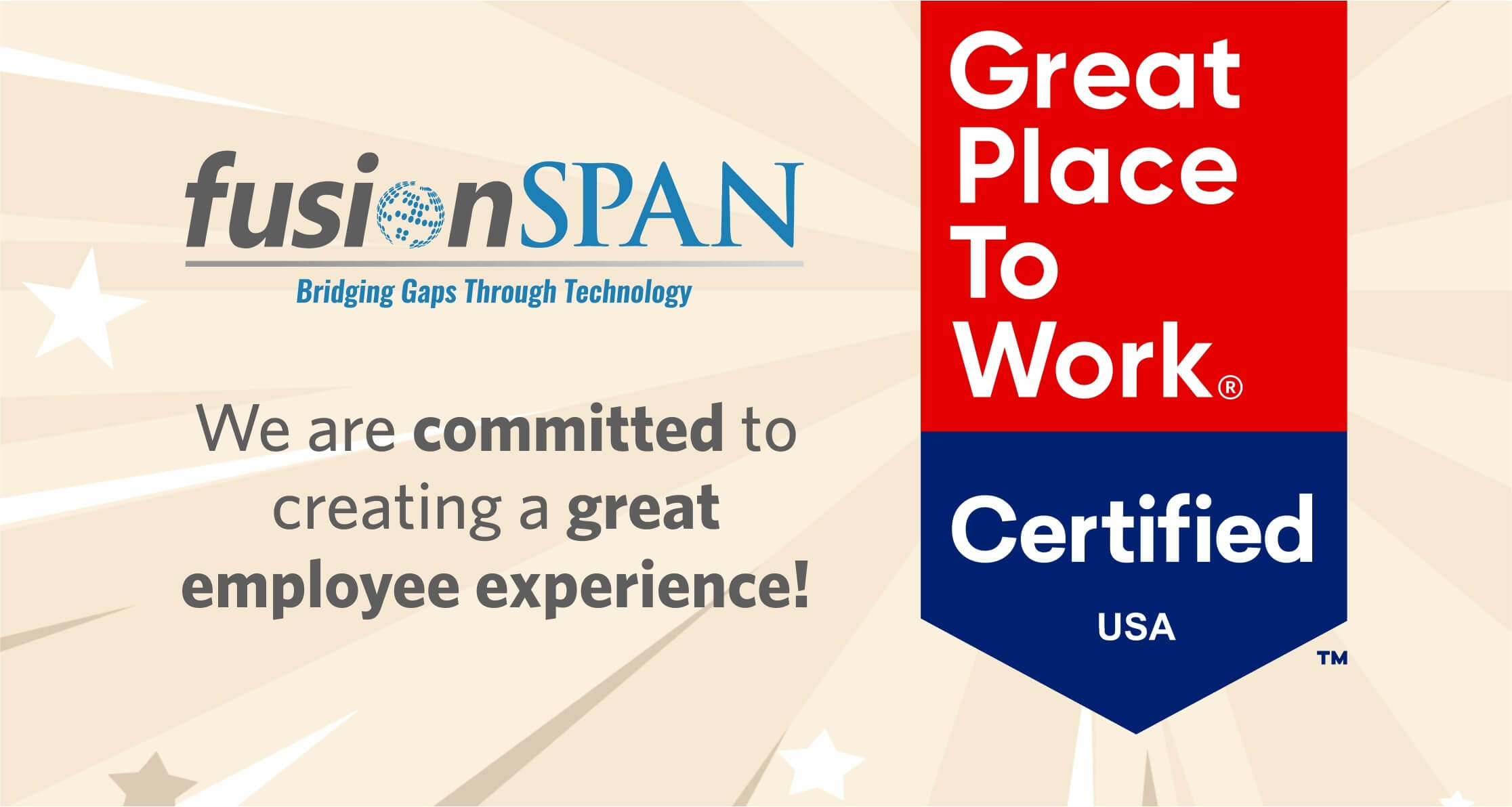 Great Place to Work® on Certification Nation Day