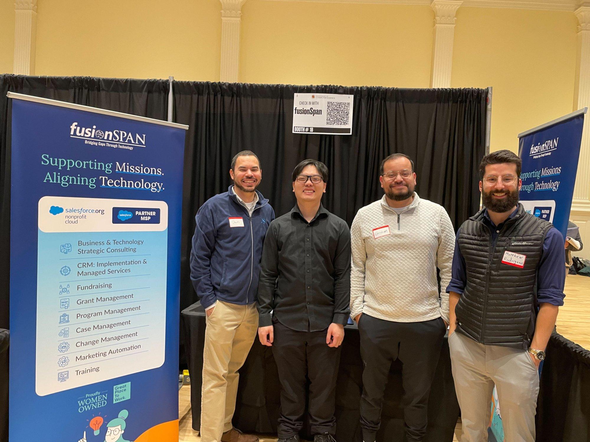Meeting the Next Generation: fusionSpan at the UMD Spring CS Career Fair